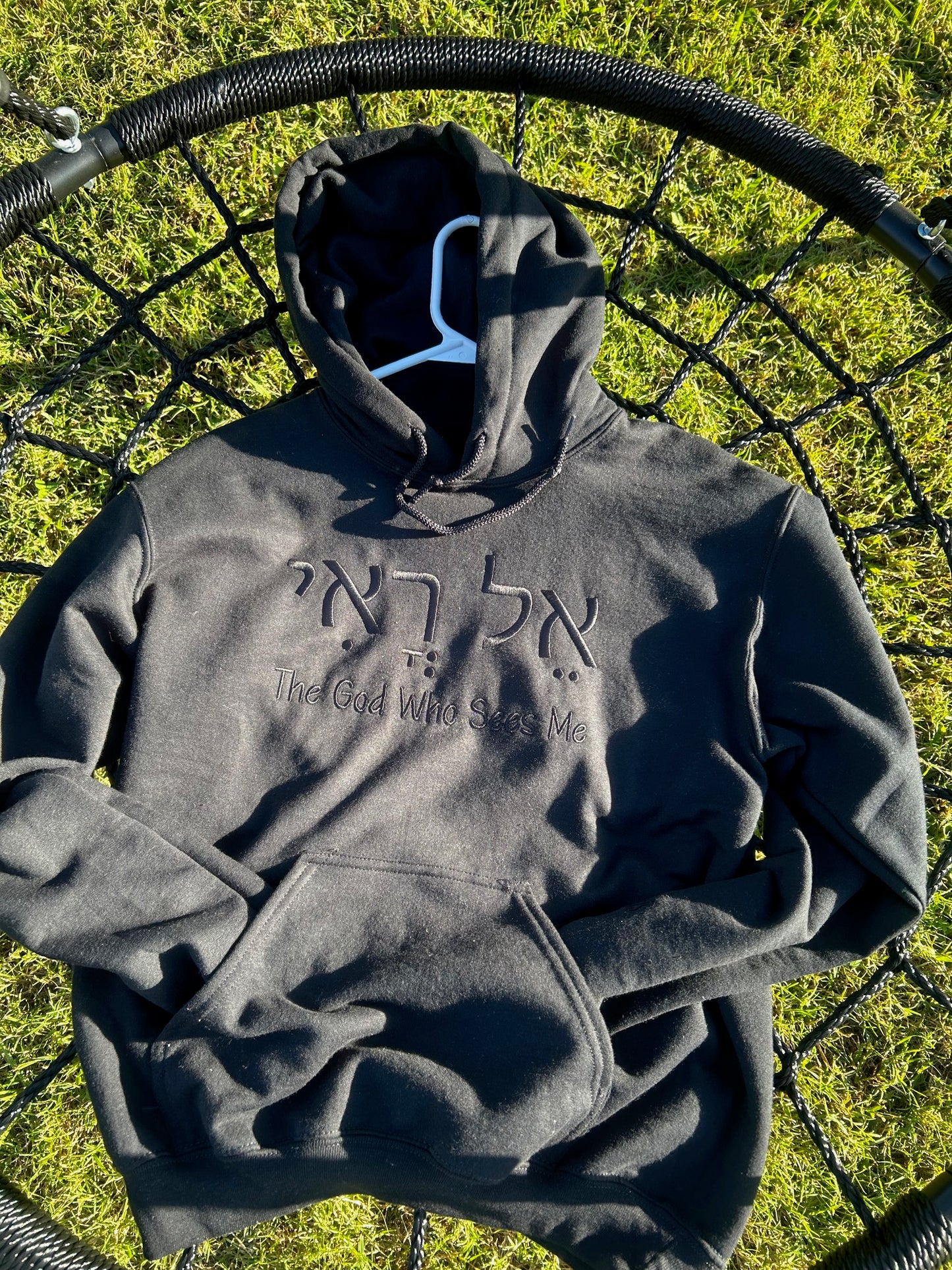 אֵל רֳאִי Hoodie || Black\Black